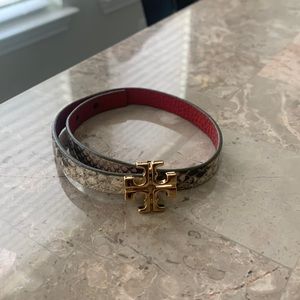 Tory Burch double-sided wrap bracelet